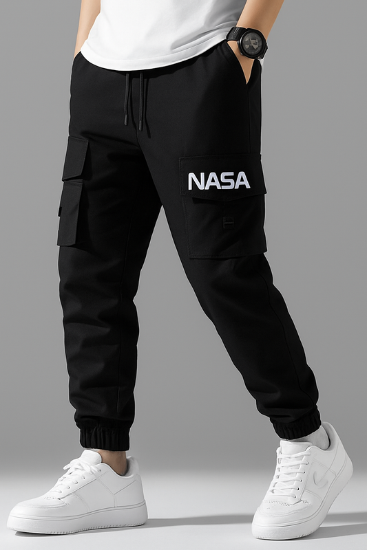 Men's Twill Lycra Trackpants – Gym, Casual & Sportswear